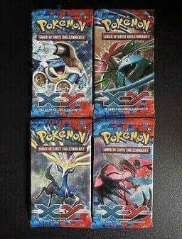 Pokèmon - Artset di 4 Bustine - Serie XY