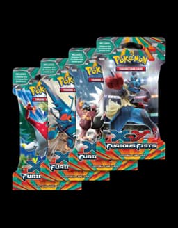 Pokémon XY Furious Fists Sleeved Booster Pack — Inglés