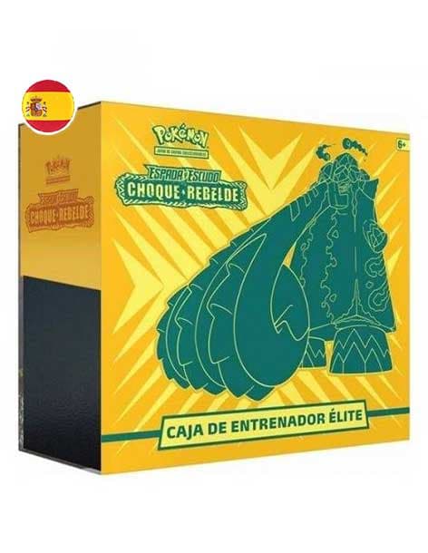 ELITE TRAINER CHOQUE REBELDE - POKEMON TCG - ESPADA Y ESCUDO 2
