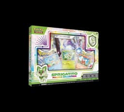 PREMIUM COLLECTION - PALDEA QUAXLY / FUECOCO / SPRIGATITO [ES] — SPRIGATITO