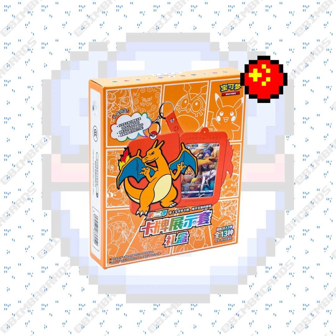 Charizard Card Holder Set Gift Box — Chino