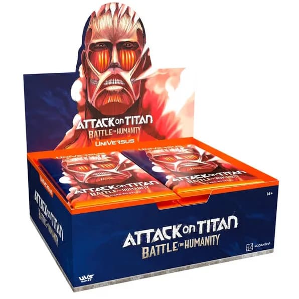 1 Caja sellada - Attack on Titan: Battle for Humanity - UniVersus - Inglés