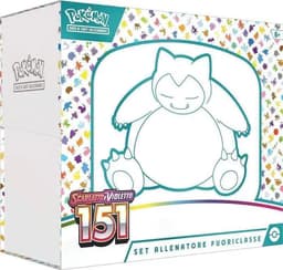 Set Allenatore Fuoriclasse Pokemon 151 Snorlax ITA