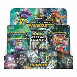 Pokemon Sun & Moon: Lost Thunder Launch Kit Display — Inglés