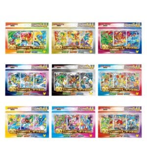 Lee más sobre “Pack 9 Card Sets 30th CELEBRATION · 18 Sobres + 27 Cartas Kira | JAPONÉS”