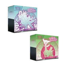 Pokémon TCG Temporal Forces Elite Trainer Box – Pack de 2 (Iron Leaves + Walking Wake) - Inglés