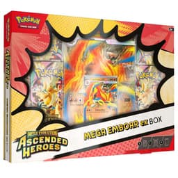 Mega Meganium/Emboar/Feraligatr ex Box | POKÉMON | Inglés — Mega Emboar