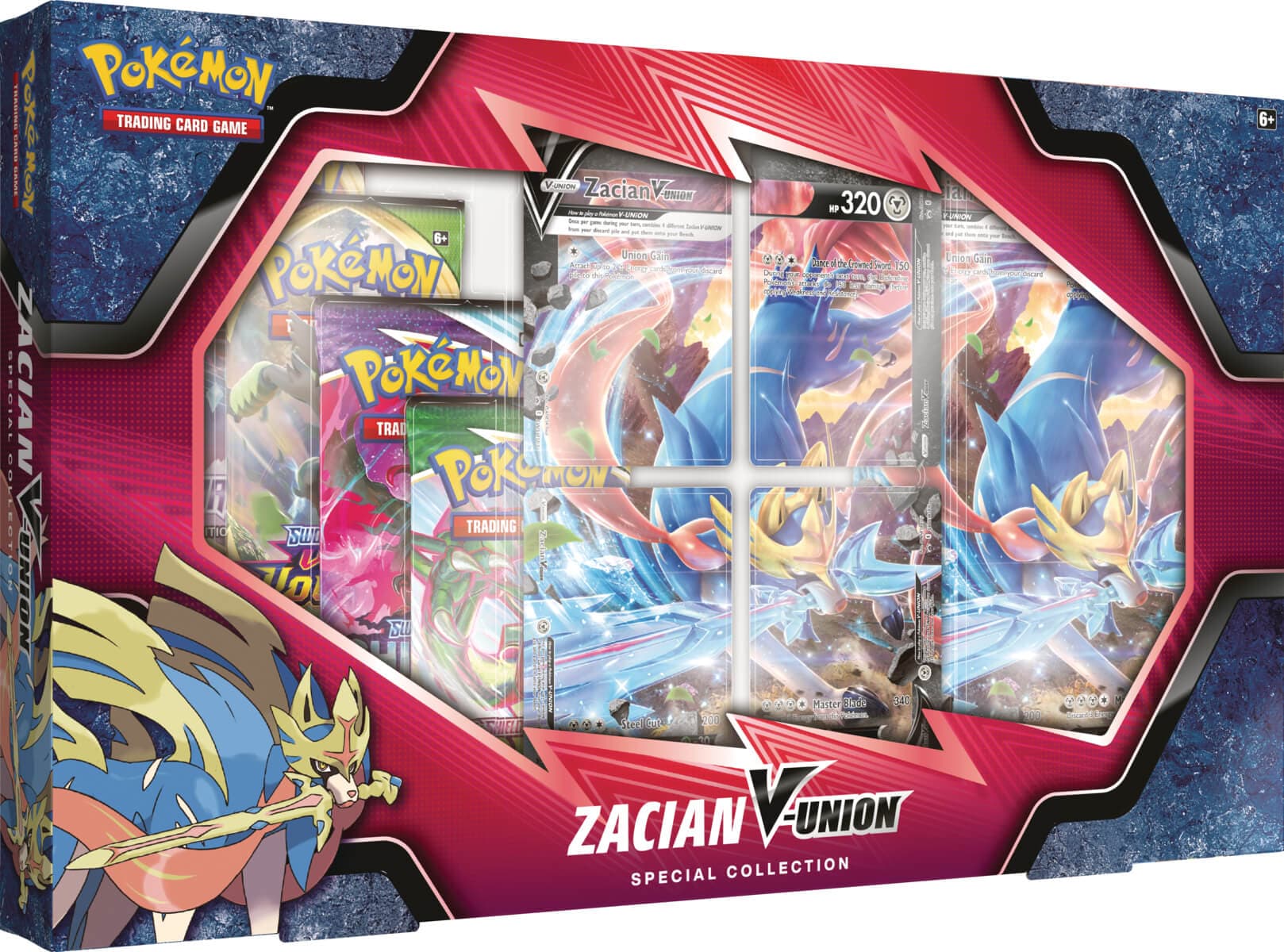 Pokemon Zacian V-Union Special Collections — Inglés