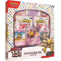 Caja Pokémon 151 Alakazam EX — Inglés