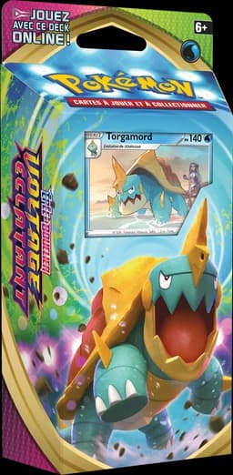 Pokémon - Deck Blister Rigide - Torgamord - Voltage Éclatant [EB04] - FR
