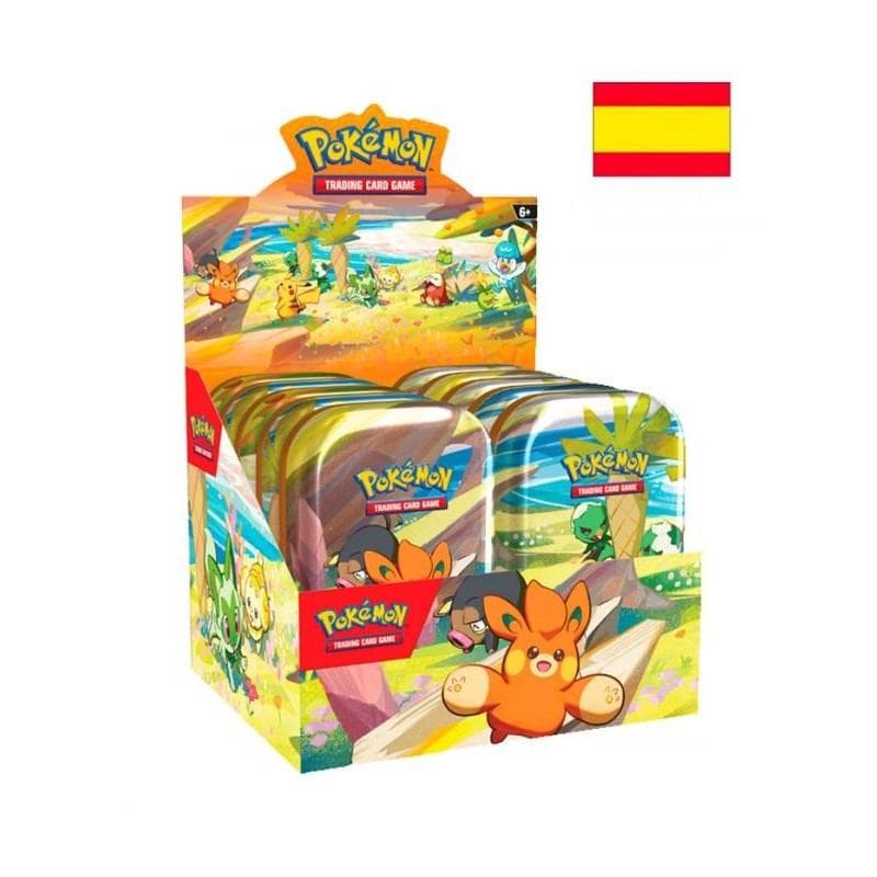 Mini Lata Pokémon Escarlata y Púrpura Español