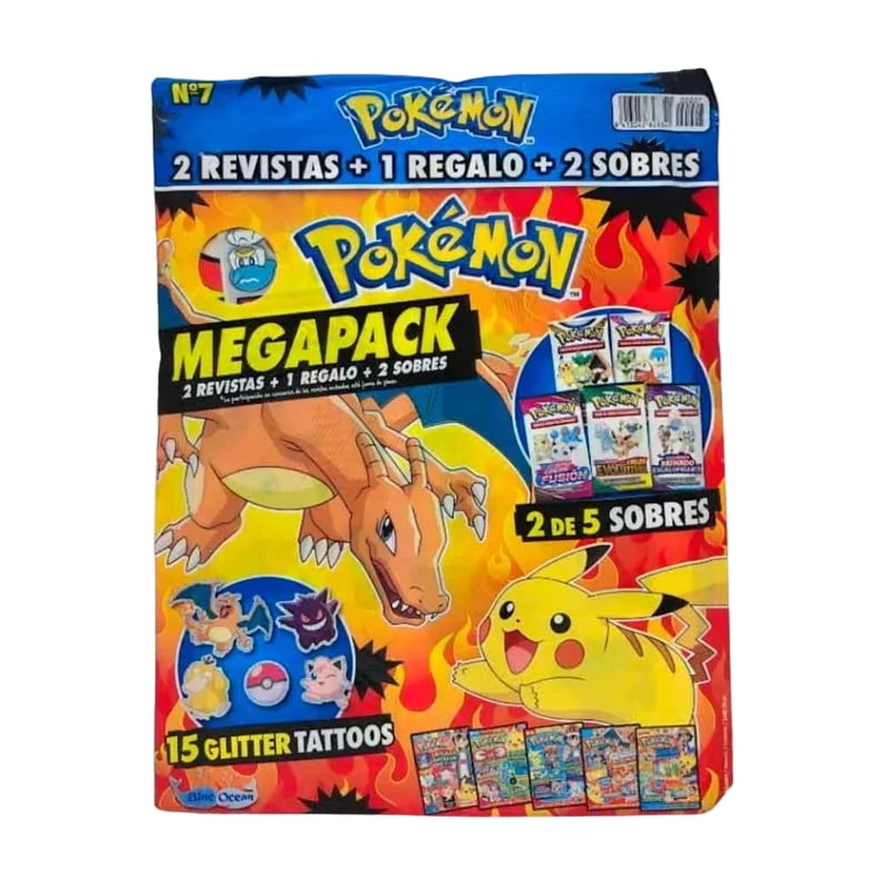 Pokémon Magazine Mega Pack No. 7 | Magazines + Pokémon TCG Booster Packs