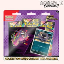 Collection Autocollant Réajustable Méga-Évolution : Héros Transcendants - Fantominus
