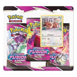 Sword & Shield Fusion Strike 3-Pack Blister Eevee EN