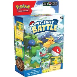 Baraja Pokémon Mi Primera Batalla — Bulbasaur contra Pikachu — Inglés