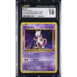 Mewtwo (CLB 014) Pokémon Trading Card Game Classic — CGC 10