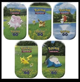Pokémon GO MiniTin ENG da collezione Set da 5
