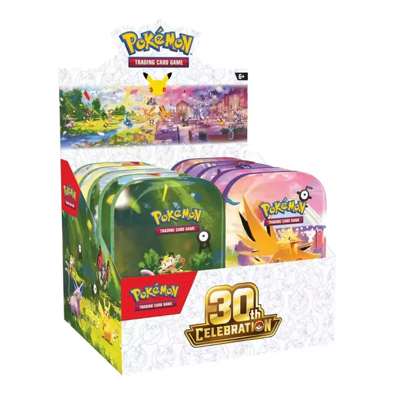 Pokémon 30th Celebration Mini Tin EN (Zufällig)