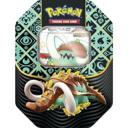 Pokemon Paldean Fates Tin – Great Tusk — Inglés
