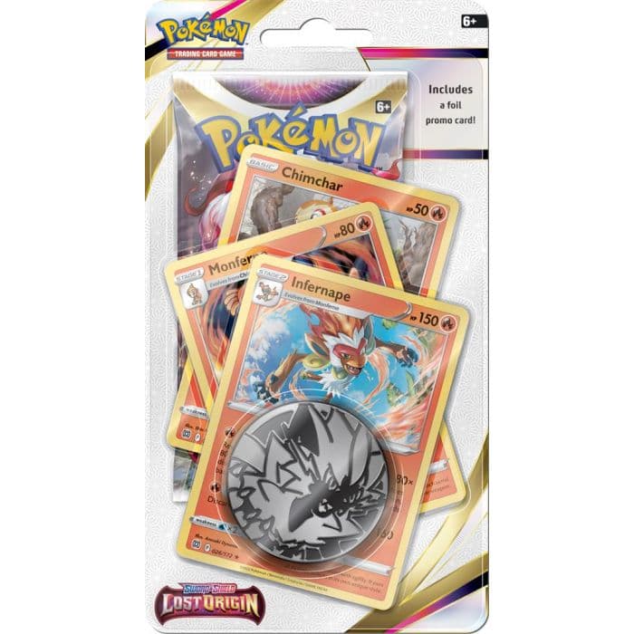 Pokemon Lost Origin Premium Checklane - Infernape — Inglés
