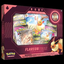 Pokemon TCG Flareon VMAX Premium Collection — Inglés