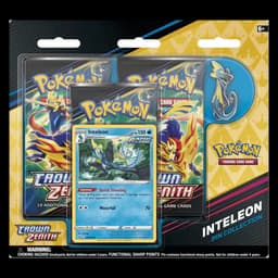 Pokemon TCG Crown Zenith (CRZ) Pin Collection — Inteleon — Inglés