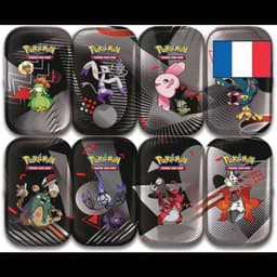 Mini-Tins Unys Écarlate et Violet EV 10.5 – Foudre Noire et Flamme Blanche (1x mini-boîte aléatoire) – FR 🚩 2 PAR PERSONNE/ADRESSE  🚩