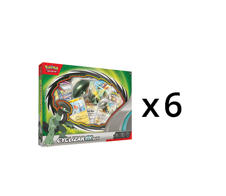 Pokemon Cyclizar EX Box Case [6PC] — Inglés