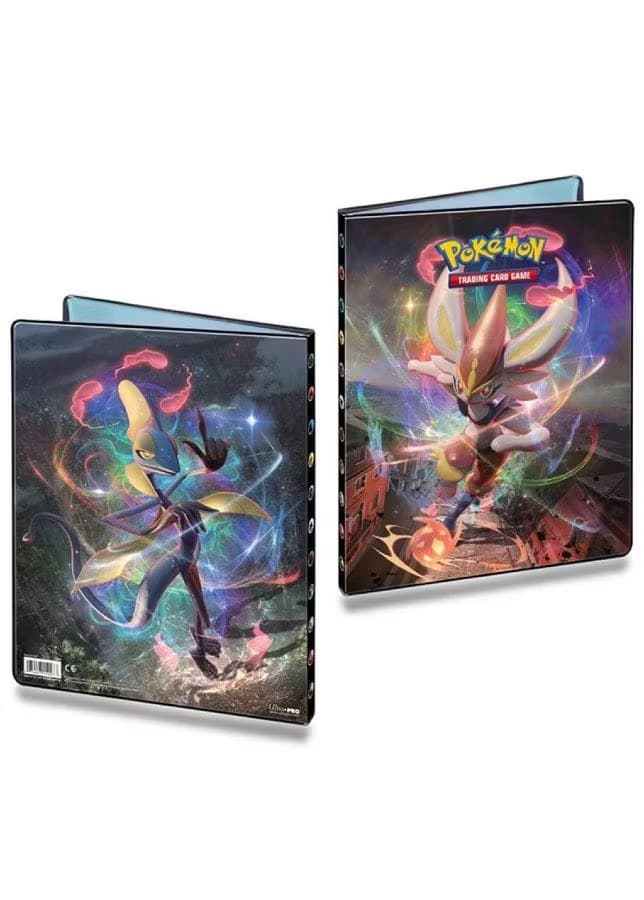 Stor mappe med pokemonmotiv (9 kort pr. side)(RCL)