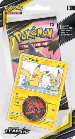 Pokémon Sun & Moon: Team Up Pikachu Boosterpack — Inglés