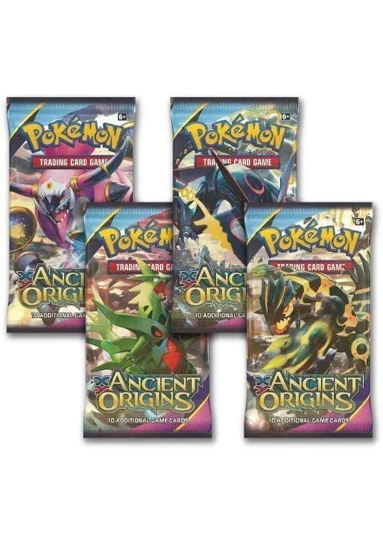 Booster Pack full artwork set (4 stk.) fra XY Ancient Origins — Inglés