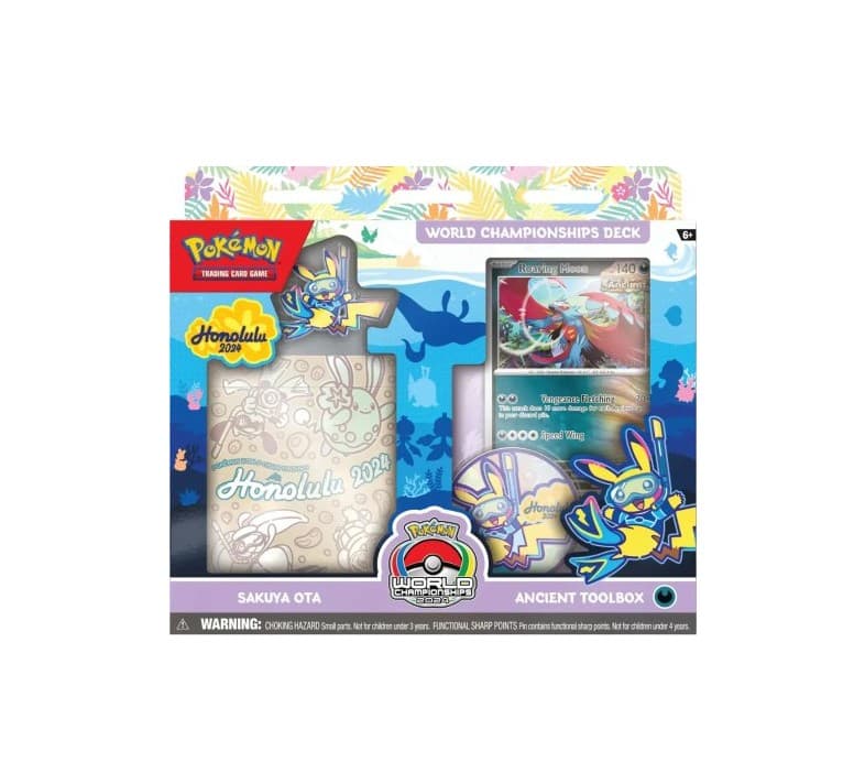 Pokemon World Championship Deck 2024 - Ancient Toolbox — Inglés