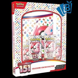 Pokemon Collezione 151 con Raccoglitore ITA