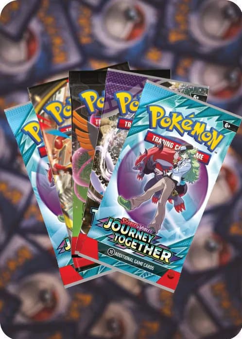 5 Pokémon Boosterpakker
