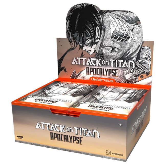 1 Caja sellada - Attack on Titan: Apocalypse - UniVersus - Inglés