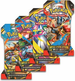 Art Set de 4 Boosters Blister ME01 : Méga-Évolutions - Pokémon — Francés