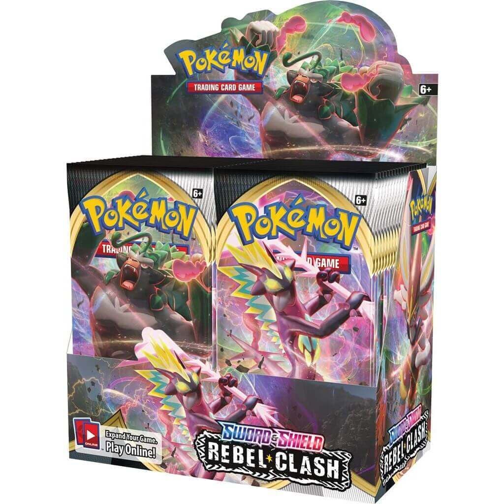 Pokémon Rebel Clash - Booster Box — Inglés
