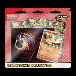 Pokémon | 3-Pack Blister Sticker Collection Ascended Heroes — Charmander - Español