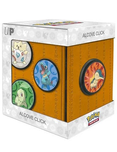 Caja de Baraja Johto Alcove Click para cartas Pokémon TCG