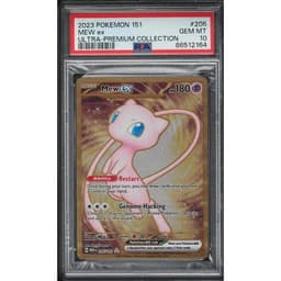 Mew ex Metal Pokémon 151 — CGC 8.5