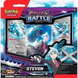 Baraja de Combate de Rivales de Pokémon — Steven — Inglés