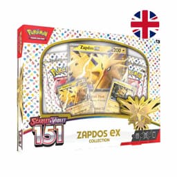 Pokémon - Scarlet & Violet: 151 Zapdos ex Collection - Inglés