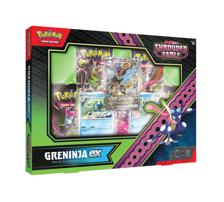 Pokemon Shrouded Fable Special Collection - Greninja EX — Inglés