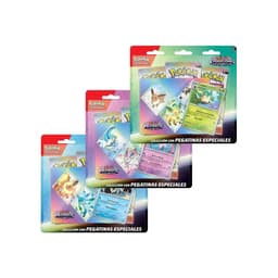 Pokémon TCG: Evoluciones Prismáticas – Tech Sticker Collection – Pack de 3 – Español