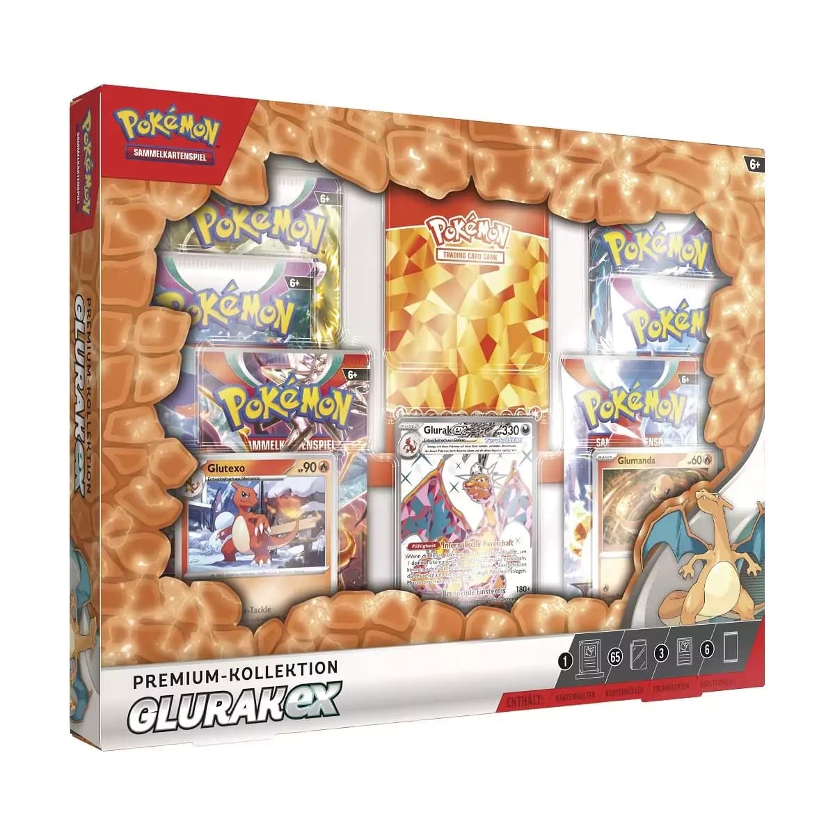 Pokémon Glurak-ex Premium Kollektion DE