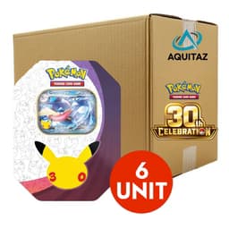 Pokémon Mega: 30th Celebration Greninja ex (S) Tin Case (6 ST) (ENG)