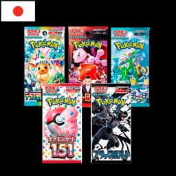 Pokémon - 5 Sobres Aleatorios en Japonés