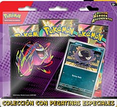 [PKM] Blíster de 3 sobres + Promo - Héroes Ascendentes(Castellano) — Gastly