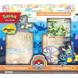 Pokemon TCG World Champions Deck 2024 (1 willekeurig) — Inglés