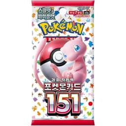 Pokémon 151 (sv2a) Booster Pack (7 Kort) (KOR)